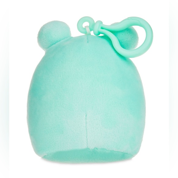Kellytoy Fritz the Frog Squishmallow Clip-on Backpack Stuffed Plush Toy 5” - Picture 4 of 16
